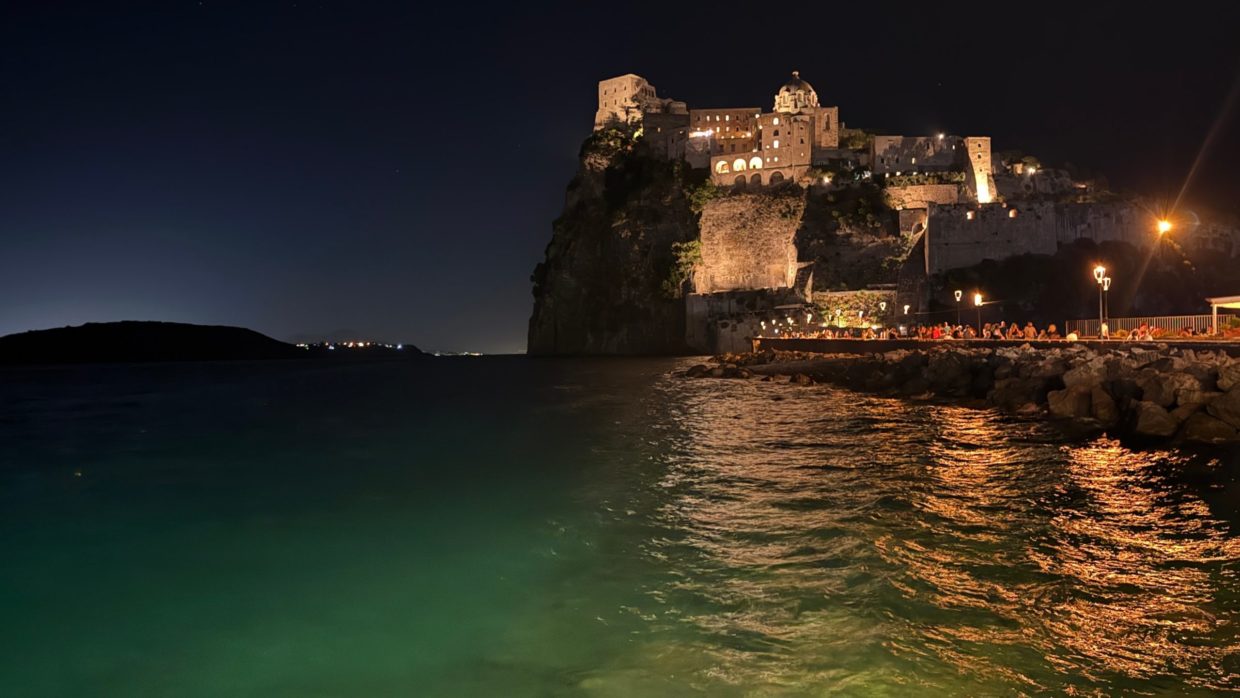 Ischia from Naples cruise stop