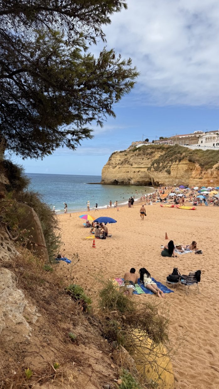 One day exploring the western Algarve and taking a cave-exploring boat ride from Carvoeiro.
